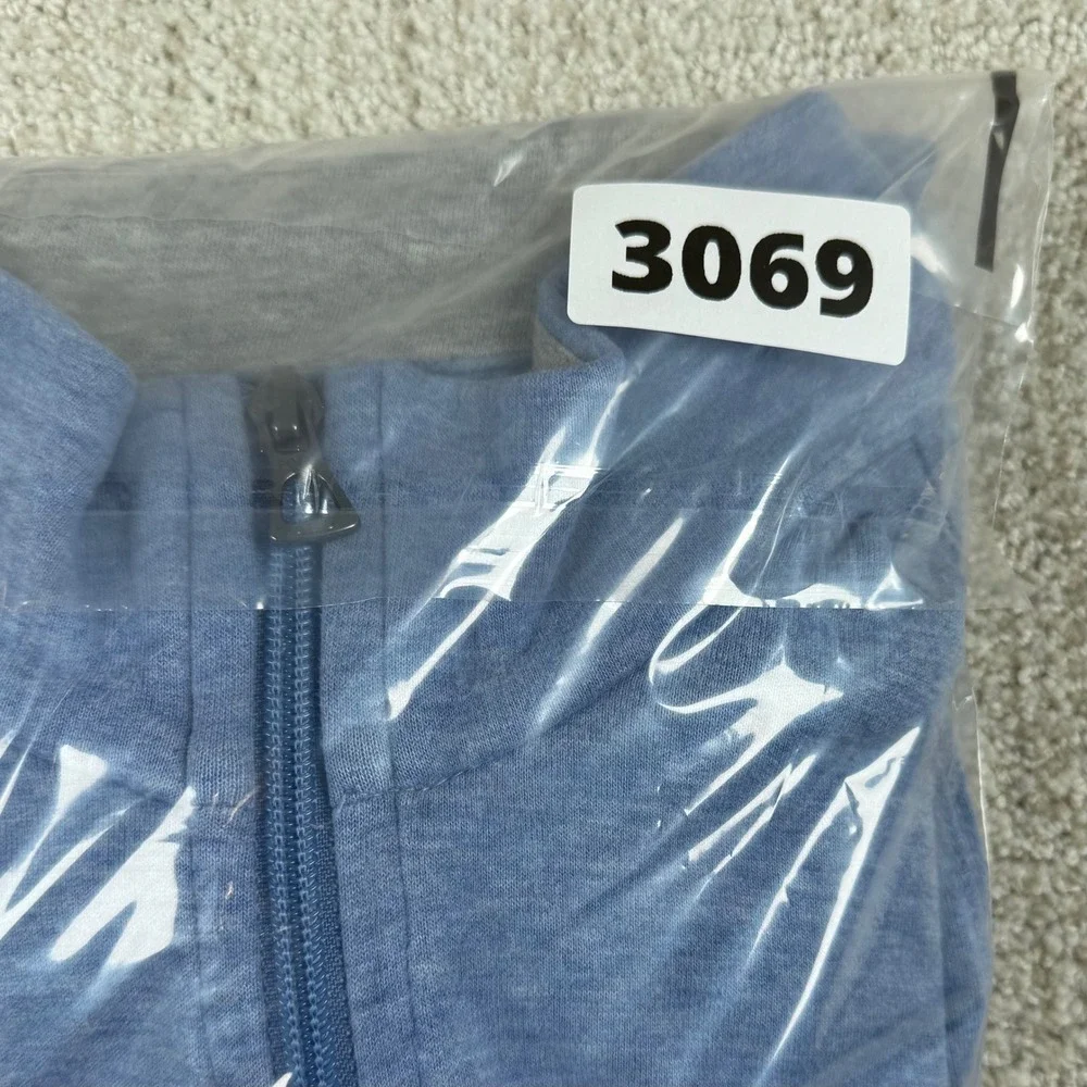 Polo Ralph Lauren Mens Medium Blue 1/4 Zip Classic Pullover Sweater